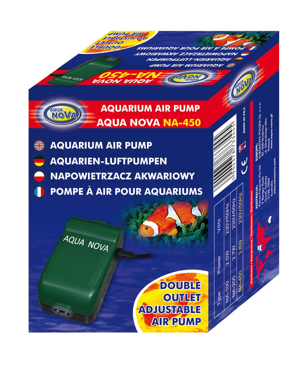 Akvaariumi pump NA-450
